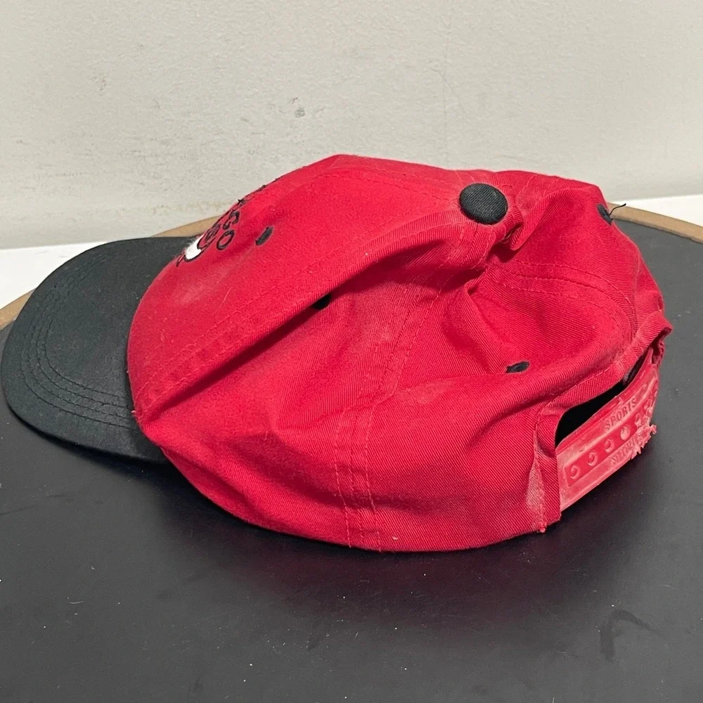 Vintage Chicago Bulls‎ Hat Cap NBA Sports Specialties Youth Kids Red Black